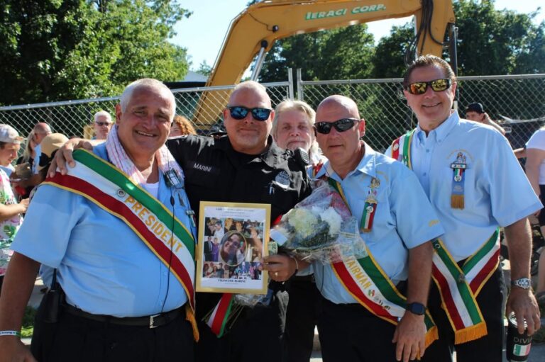 members in procession