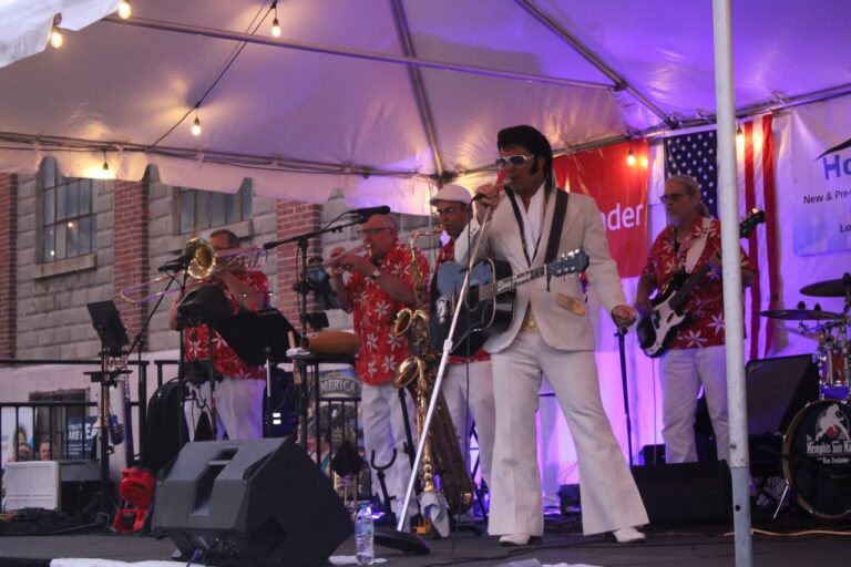 Elvis Performing