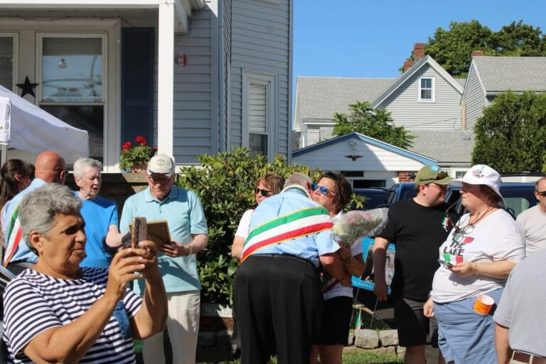 members in procession