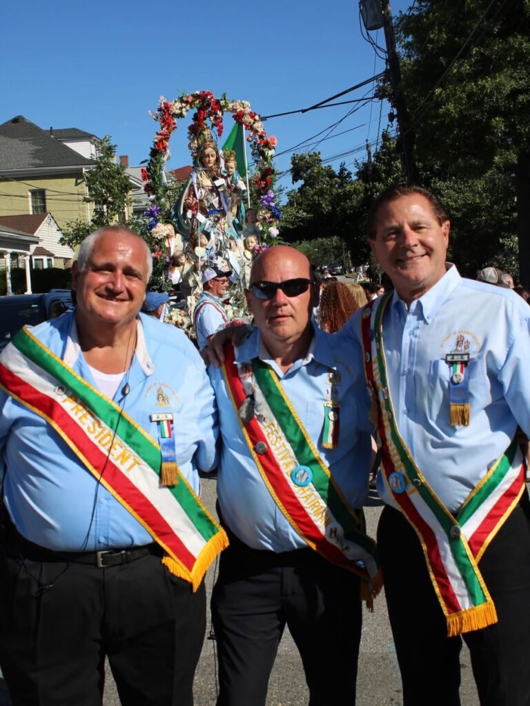 members in procession