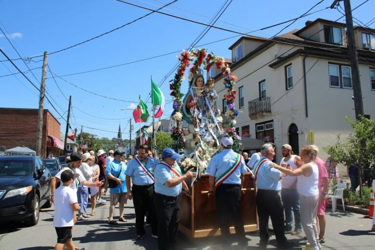 members in procession