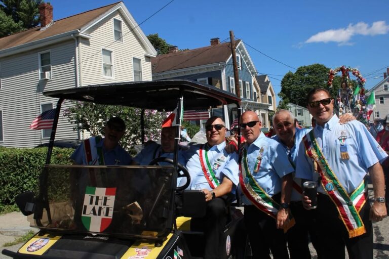 members in procession
