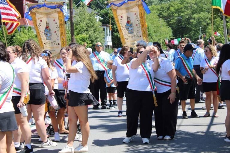 members in procession