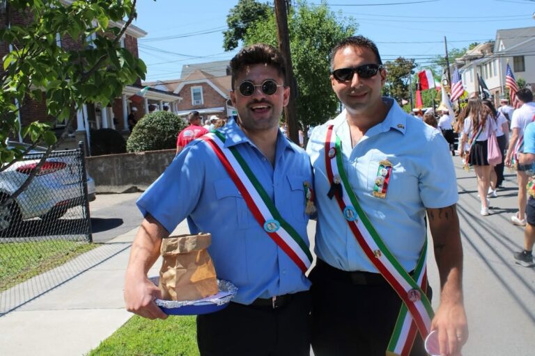 members in procession