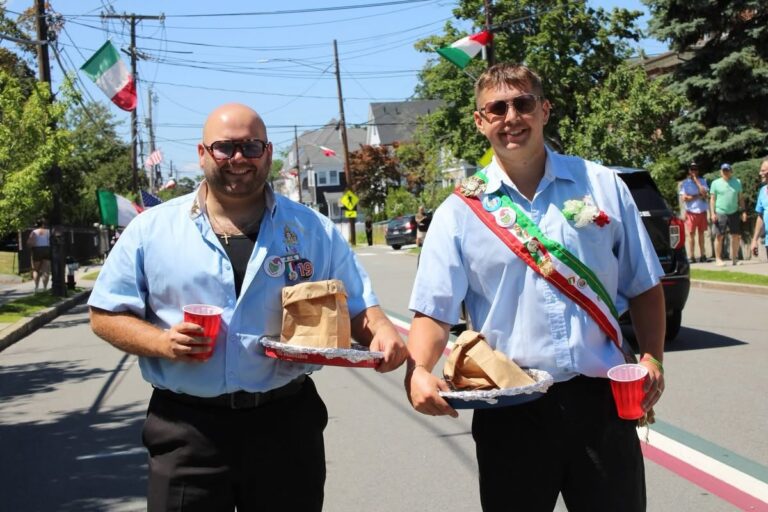 members in procession