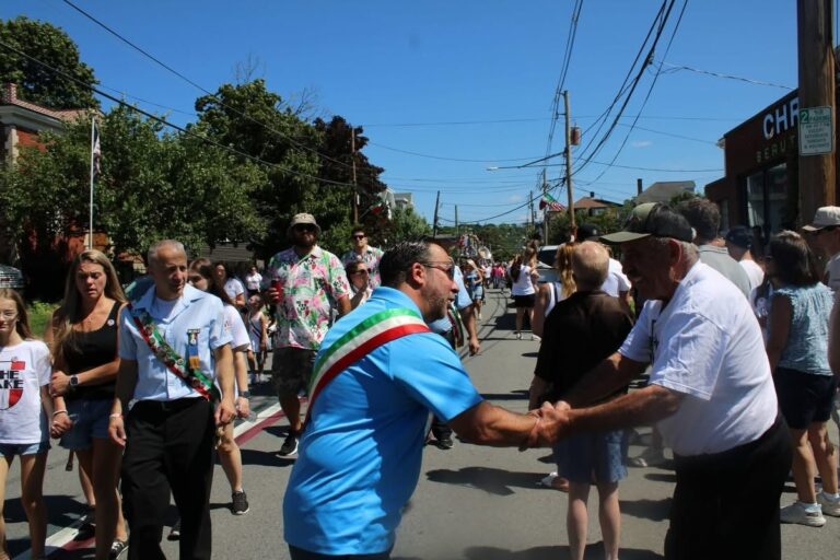 members in procession