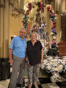 members at tridiuum prayer service